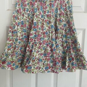 Mini Boden Girls Spring Floral Skirt Size  7-8 Easter Outfit Spring Boutique